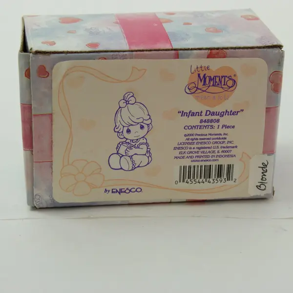 Precious Moments Enesco Infant Daughter Porcelain Figurine 2000 #848808 w/ Box