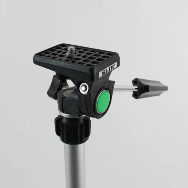 SLIK 450G Lightweight Aluminum Compact Tripod Pan/Tilt Head
