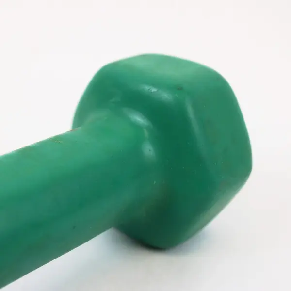 TKO 3 lb Green Hex Dumbbell Pair Hand Weights