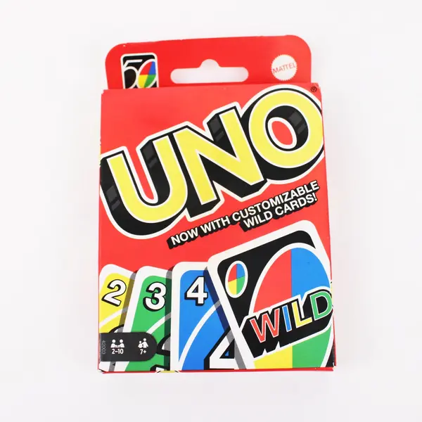 Mattel UNO Card Game Customizable Wild Cards Family Game 2-10 Players