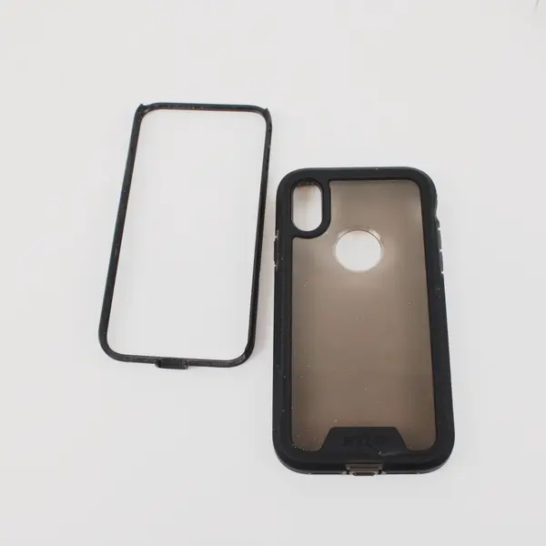 Platinum iPhone XR Protective Case with Holster Kickstand Removable Clip