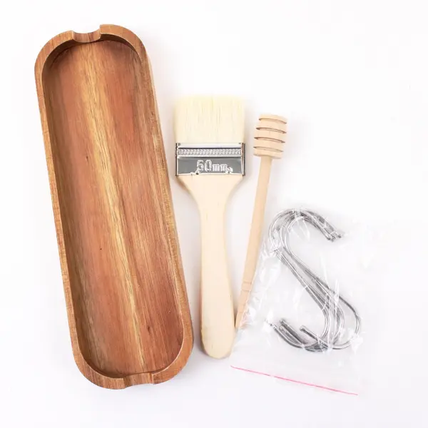 Weekandfun Premium Eco-Friendly Spurtle Kitchen Set BBQ Utensils Box