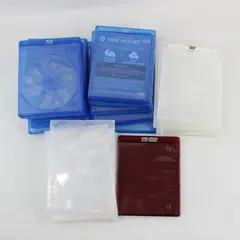 Lot of 24 Empty DVD Blu-ray HD DVD Keep Cases Replacement Media Storage