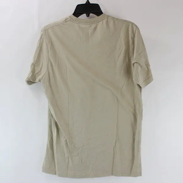 Columbia Bigfoot Fishing T-Shirt Men's Medium Beige Short Sleeve