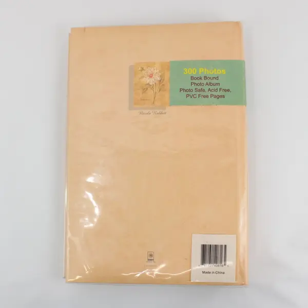 Double Dahlia 300 Photo Book-Bound Album Acid-Free PVC-Free Pages