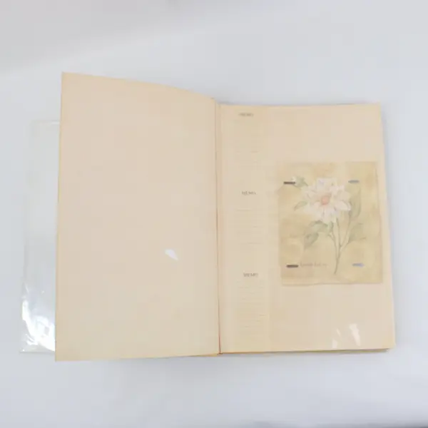 Double Dahlia 300 Photo Book-Bound Album Acid-Free PVC-Free Pages