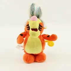 Disney Store Winnie the Pooh Tigger Easter Plush Bunny Ears Wind-Up 9"