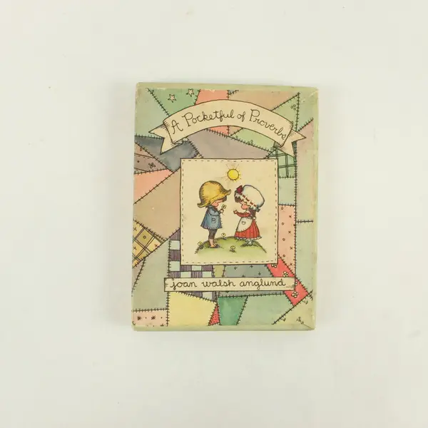 A Vintage (1964) Pocketful of Proverbs Joan Walsh Anglund Illustrated Book 