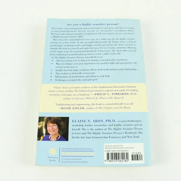 The Highly Sensitive Person How to Thrive Elaine N Aron 2016 Paperback 