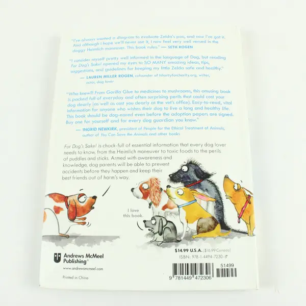 For Dog's Sake! A Simple Guide to Protecting Your Pup Amy Luwis 2016 Paperback