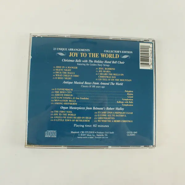 Vintage Joy to the World Collector's Edition CD 1977 Christmas Holiday Music