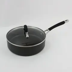 Circulon 3 Qt Hard-Anodized Nonstick Sauté Pan With Lid