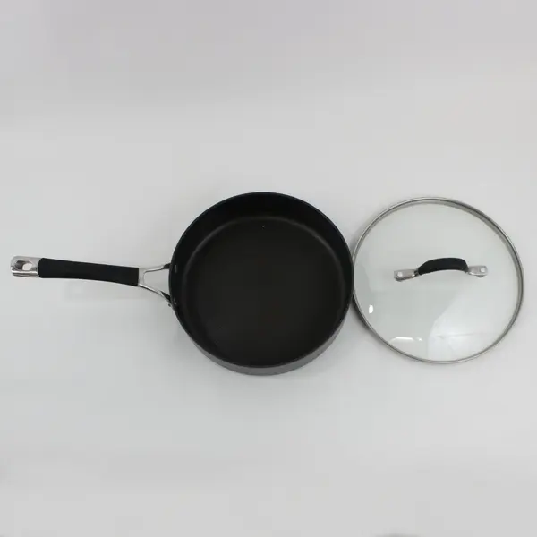 Circulon 3 Qt Hard-Anodized Nonstick Sauté Pan With Lid