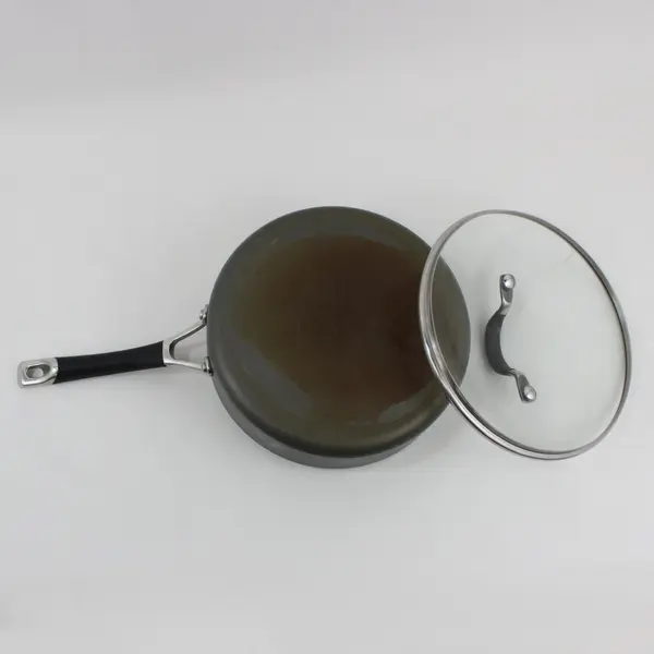 Circulon 3 Qt Hard-Anodized Nonstick Sauté Pan With Lid
