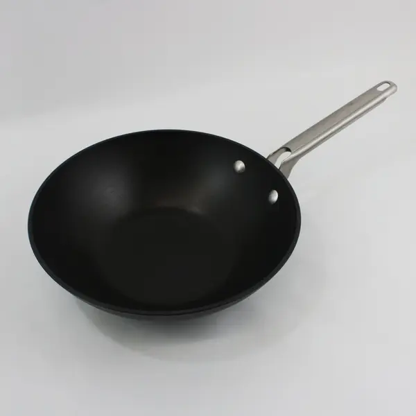 Calphalon Premier 10" Hard-Anodized Nonstick Flat-Bottom Wok 23441
