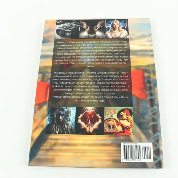 Red Flags & Barbwire: Misadventures in Online Dating Monte Harris 2024 HC VG