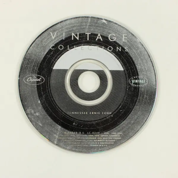 Tennessee Ernie Ford Vintage Collections Capitol CD 1997 #7243-8-54319-2-0