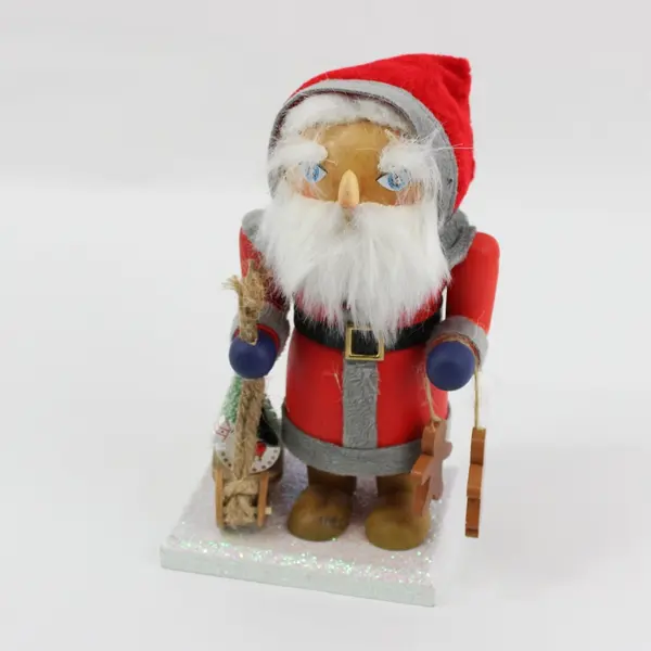 2015 World Market Der Weihnachtsmann Santa Nutcracker 7 Inch