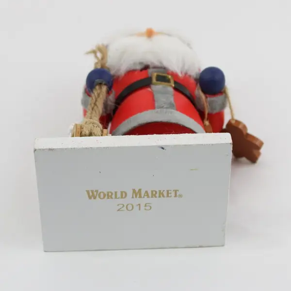 2015 World Market Der Weihnachtsmann Santa Nutcracker 7 Inch