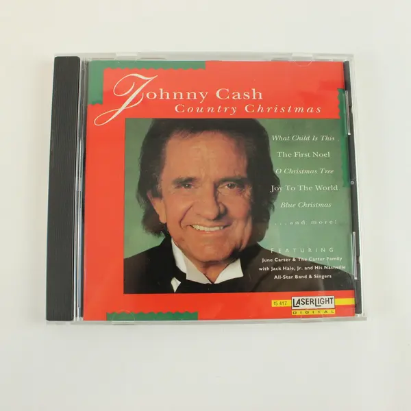 Johnny Cash Country Christmas CD 1992 Delta Music # 15 417
