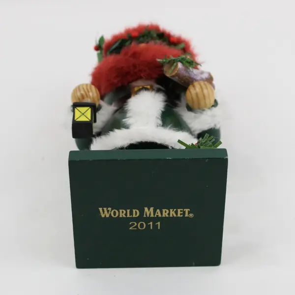 2011 World Market Father Christmas Nutcracker Figurine 15 Inch