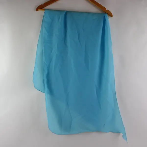 Brigitte Couture Light Blue Stole Neck Wrap Shawl Scarf