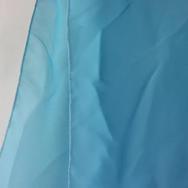 Brigitte Couture Light Blue Stole Neck Wrap Shawl Scarf