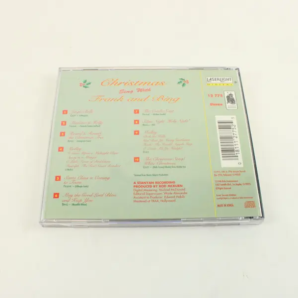 Frank Sinatra & Bing Crosby Christmas Sing With Frank and Bing CD 1998