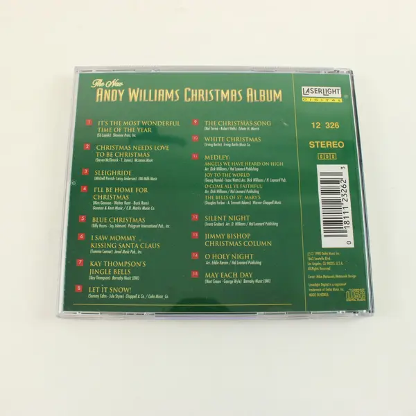 The New Andy Williams Christmas Album CD Holiday Classics 1998, #12 326 