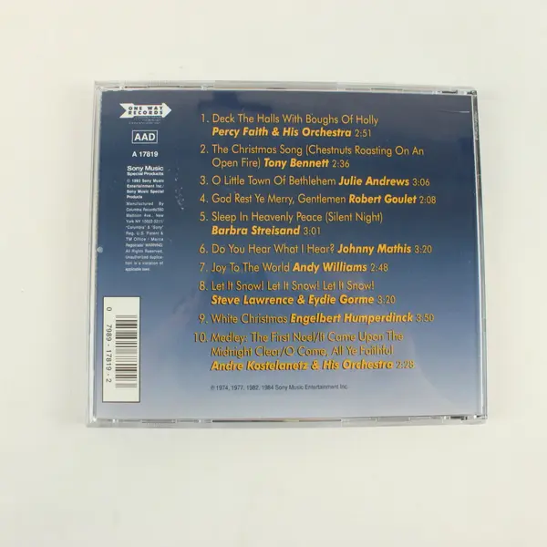 Christmas Memories CD 1993 Holiday Compilation Sony A 17819