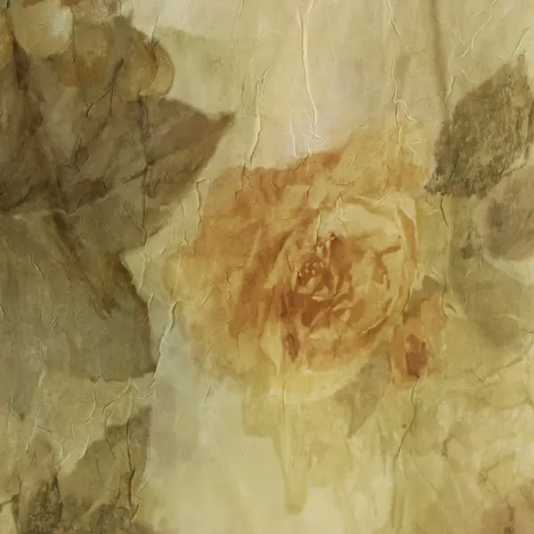 Beige Floral Lightweight Scarf Wrap