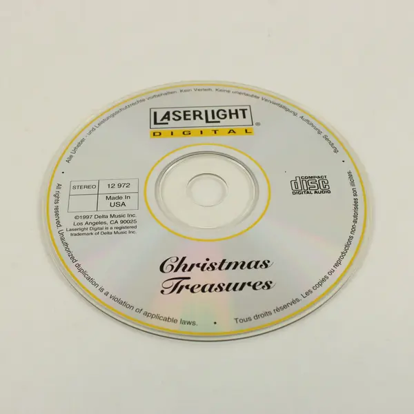 Christmas Treasures Vol 2 CD Laserlight Various Artists 1997 #12 972