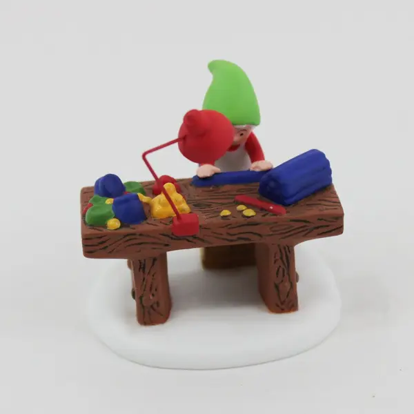 2002 Department 56 North Pole More Play-Doh Please Set of 2 #56822 Retired