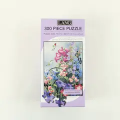 Lang Susan Bourdet Hummingbirds & Flowers 300 Piece Jigsaw Puzzle