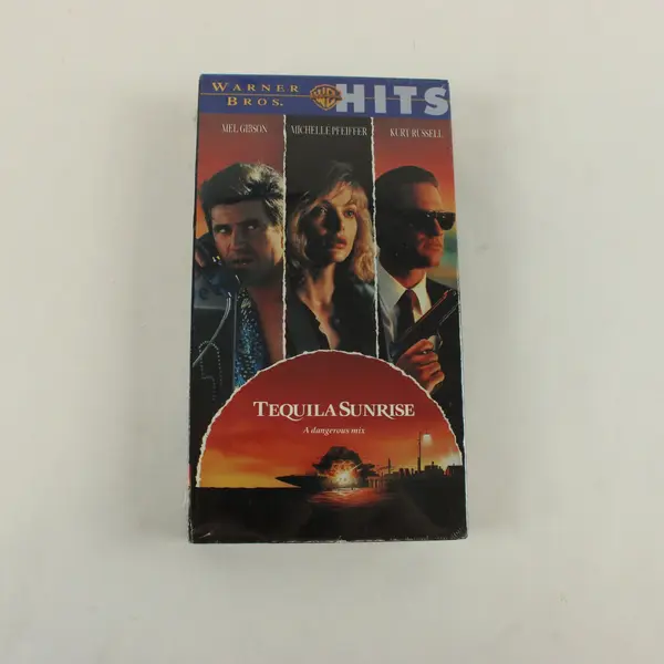 Tequila Sunrise VHS 1997, Mel Gibson Michelle Pfeiffer Kurt Russell, Sealed 