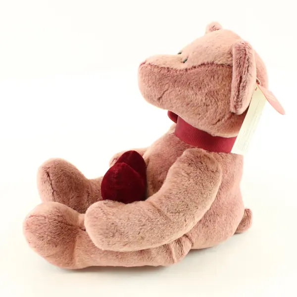 Russ Berrie Chantelle Love Pink Plush Teddy Bear Stuffed Animal