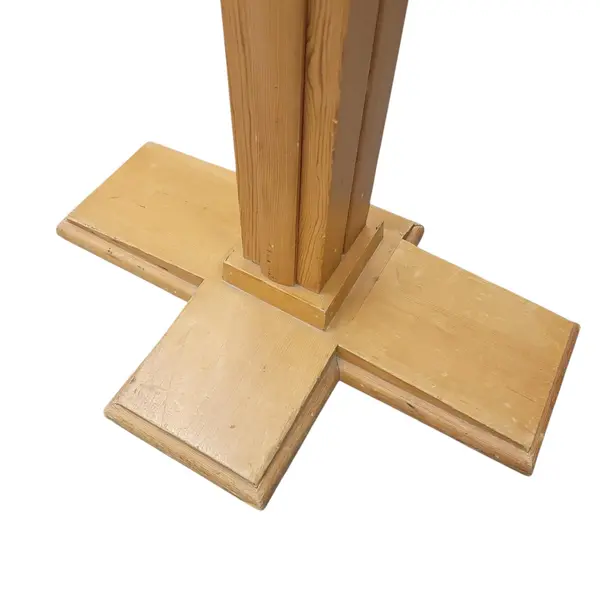 Wooden Floor Lectern Podium Stand With Shure Mic Mount - Local Pickup Only