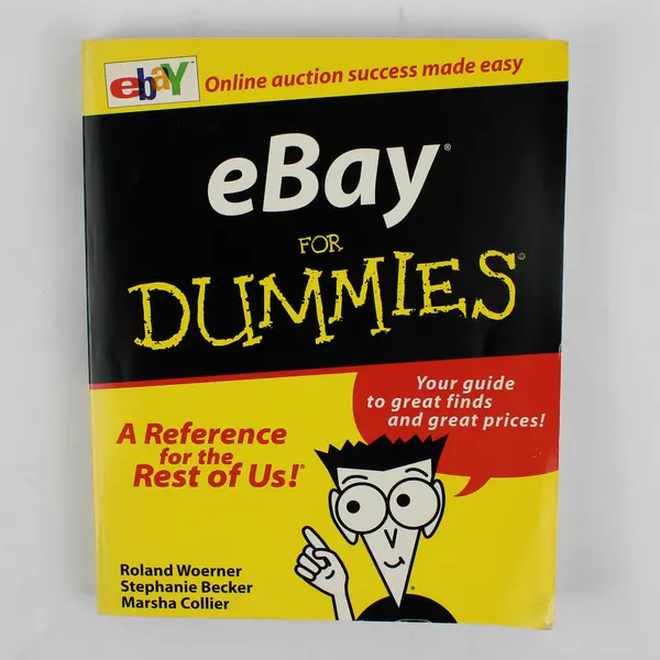 eBay for Dummies by Roland Woerner Stephanie Becker Marsha Collier 1999 PB