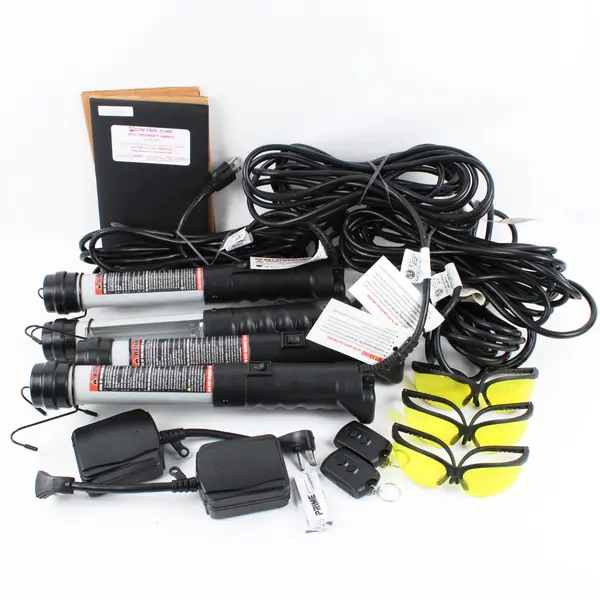 Lot of 5 RP Advanced Mobile Systems UV Sanitation Light Disinfection Equipment