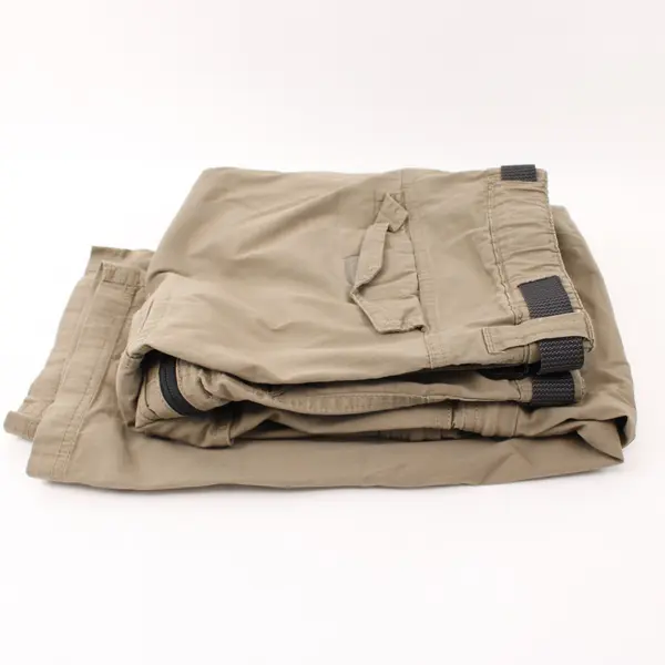 BC Clothing Men's Brown Zip-Off Cargo Pants Size Lx30 Convertible FLAWED