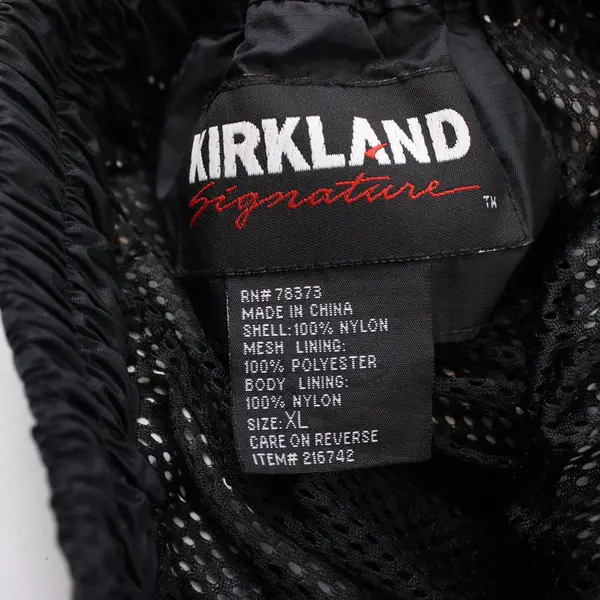 Kirkland Signature Men's Black Rain Pants Size XL
