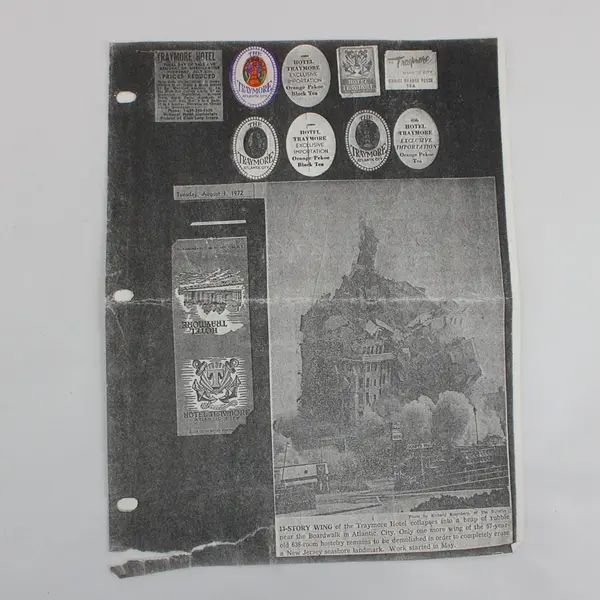 Vintage Tea Bag Tags Labels Collection 4 Sheets Ephemera