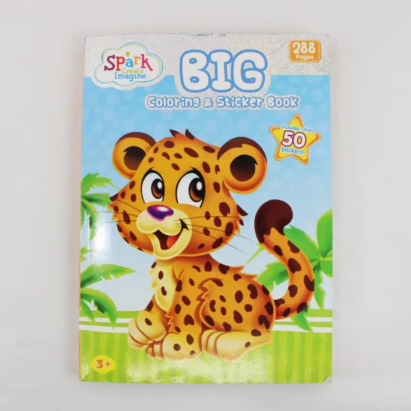 Spark Create Imagine Big Coloring & Sticker Book 50 plus Stickers 2022 Paperback