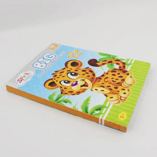 Spark Create Imagine Big Coloring & Sticker Book 50 plus Stickers 2022 Paperback