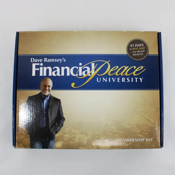 Dave Ramsey Financial Peace University Membership Kit  Open Box Good