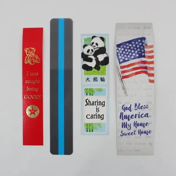 Lot of 9 Assorted Bookmarks Unique Designs Good Condition