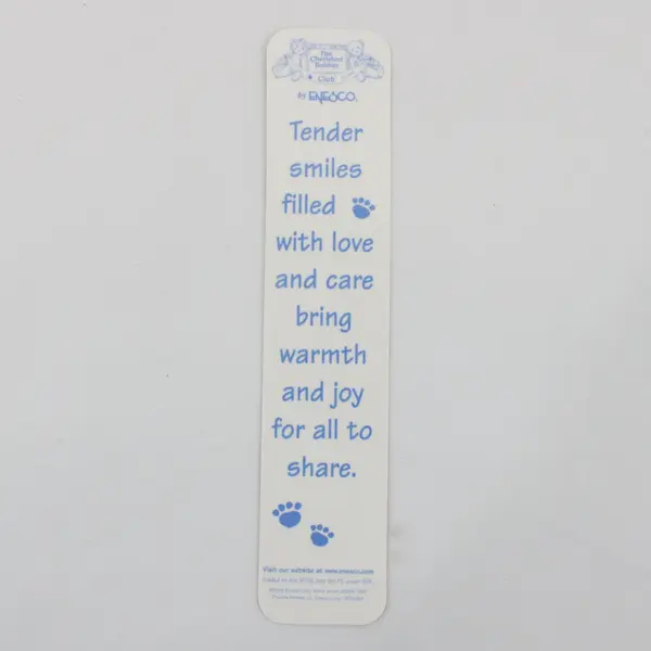 Lot of 10 1998 Enesco Cherished Teddies Club Collectible Bookmarks