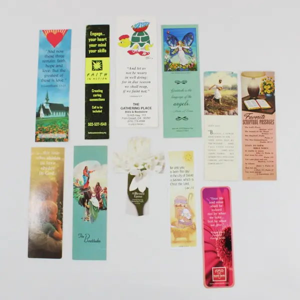 Lot of 20 Assorted Bookstore Bookmarks Mixed Designs