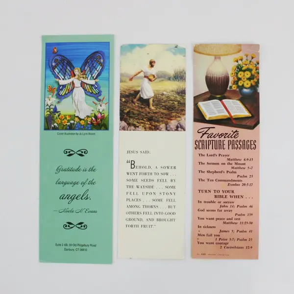 Lot of 20 Assorted Bookstore Bookmarks Mixed Designs