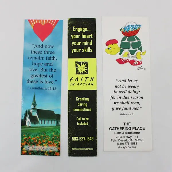 Lot of 20 Assorted Bookstore Bookmarks Mixed Designs